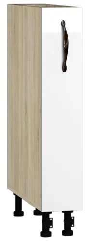 Skapis BlanKit D15C Sonoma+White.G382 M2