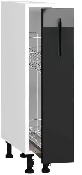 Skapis BlanKit D15C White+Graphite.G399 M