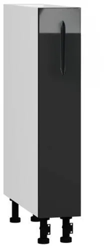 Skapis BlanKit D15C White+Graphite.G399 M