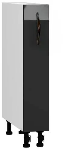Skapis BlanKit D15C White+Graphite.G399 M2