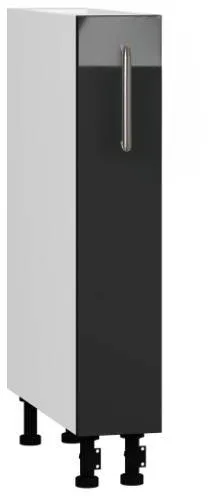 Skapis BlanKit D15C White+Graphite.G399 U4