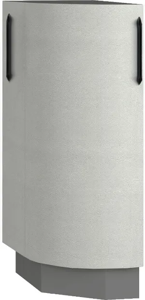 BlanKit D30R Graphite+Concrete cream.353 M