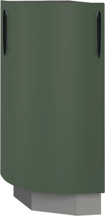BlanKit D30R Graphite+GreenSmoky.M356 M