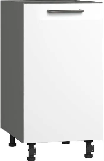 Skapis BlanKit D45 Graphite+White.G382 U4