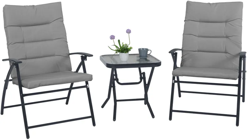 Стол обеденный со стульями Garden 44481B-SET-3
