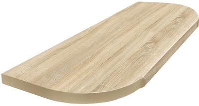 Столешница / соеденения / профиль Light Sonoma Oak 1500x600x38mm A