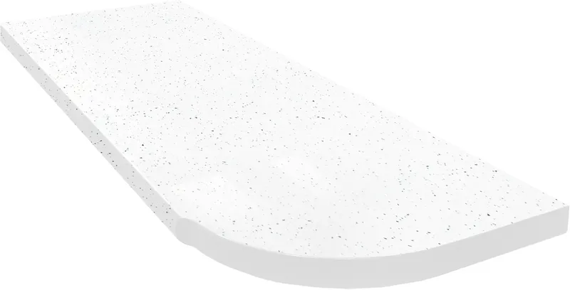 Столешница / соеденения / профиль White Andromeda 3045x600x38mm A