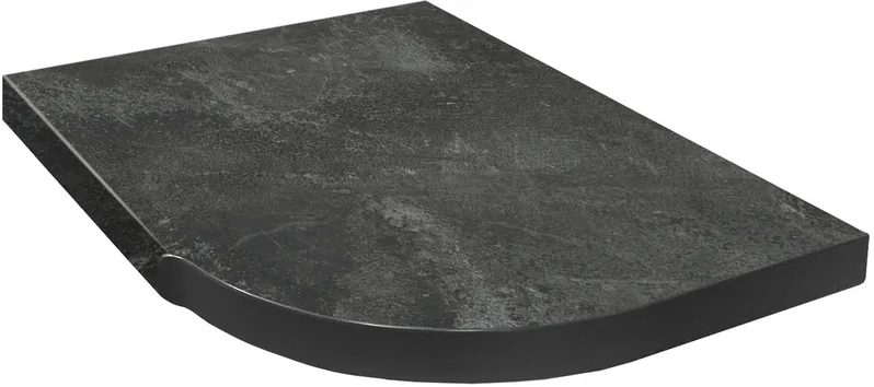 Tööpinnad / ühendused / profiilid Black Concrete 1000x600x38mm