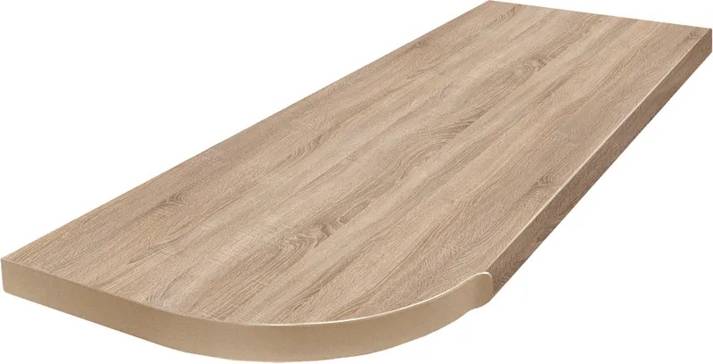 Tööpinnad / ühendused / profiilid Light Sonoma Oak 3045x600x38mm A