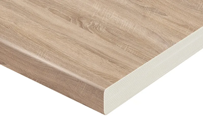 Tööpinnad / ühendused / profiilid Light Sonoma Oak 845x600x38mm